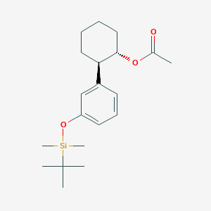 2C-H 2-(4-bromo-2,5-dimethoxyphenyl)-N-(2-methoxybenzyl) ethanamine (25B-NBOMe) image