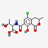 an image of a chemical structure CID 57350993