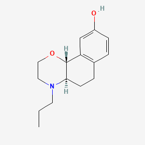 (4aR,10bR)-4-propyl-2,3,4a,5,6,10b-hexahydrobenzo[h][1,4]benzoxazin-9-ol