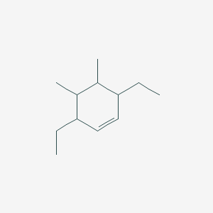 3,6-Diethyl-4,5-dimethylcyclohexene | C12H22 | CID 57638616 - PubChem