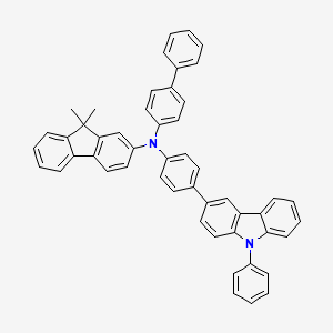 N 1 1 Biphenyl 4 Yl 9 9 Dimethyl N 4 9 Phenyl 9h Carbazol 3 Yl Phenyl 9h Fluoren 2 Amine C51h38n2 Pubchem