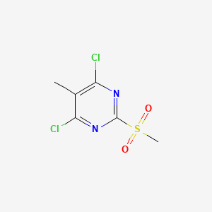 4,6-Dichloro-5-methyl-2-(methylsulfonyl)pyrimidine