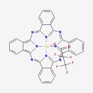 9,18,27,36,37,39,40,41-Octaza-38-galladecacyclo[17.17.3.110,17.128,35. ...