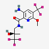 an image of a chemical structure CID 58442306