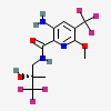 an image of a chemical structure CID 58442344