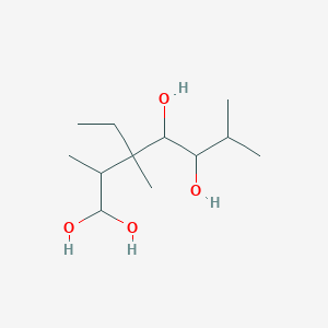 3 Ethyl 2 3 6 Trimethylheptane 1 1 4 5 Tetrol C12h26o4 Pubchem