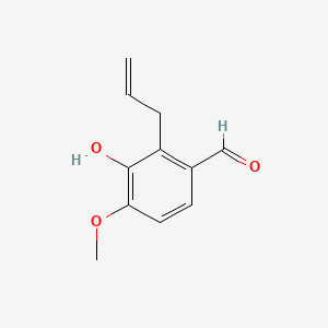 5 allyl 2 hydroxy 3 methoxybenzaldehyde