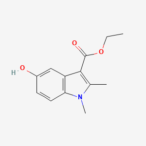 ethyl 5-hydroxy-1,2-dimethyl-1H-indole-3-carboxylate