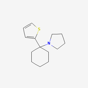 1-[1-(2-Thienyl)cyclohexyl]pyrrolidine image