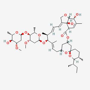  LSM-5397 is a milbemycin. ChEBI Ivermectin is an antiinfective agent with activity against several parasitic nematodes and scabies and is the treatment of choice for onchocerciasis (river blindness). 