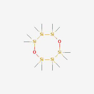 2,2,3,3,4,4,6,6,7,7,8,8-Dodecamethyl-[1,5,2,3,4,6,7,8]dioxahexasilocane ...