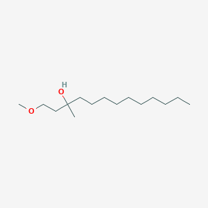 1-Methoxy-3-methyltridecan-3-ol | C15H32O2 | CID 65146709 - PubChem