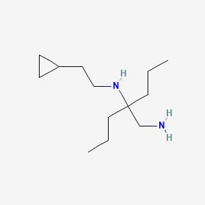 2-N-(2-cyclopropylethyl)-2-propylpentane-1,2-diamine | C13H28N2 | CID ...