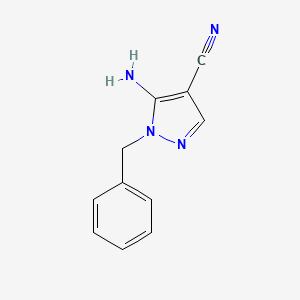 5-Amino-1-benzyl-1H-pyrazole-4-carbonitrile