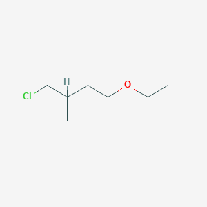 1-Chloro-4-ethoxy-2-methylbutane | C7H15ClO | CID 66036757 - PubChem