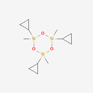 2,4,6-Tricyclopropyl-2,4,6-trimethyl-1,3,5,2,4,6-trioxatrisilinane ...