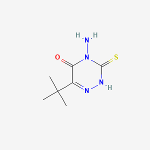 4-amino-6-tert-butyl-3-thioxo-3,4-dihydro-1,2,4-triazin-5(2H)-one
