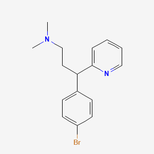 	Brompheniramine hydrogen maleate