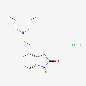 	4-(2-(dipropylamino)ethyl)indolin-2-one hydrochloride