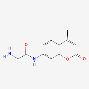 2-Amino-N-(4-methyl-2-oxo-2H-chromen-7-yl)acetamide