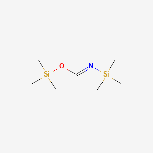 Ethanimidic acid, N-(trimethylsilyl)-, trimethylsilyl ester