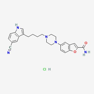 Vilazodone hydrochloride.png