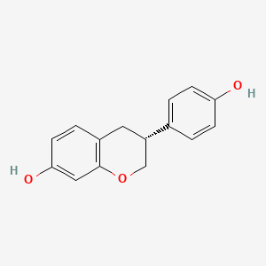 3,4-dihydro-3R-(4-hydroxyphenyl)-2H-1-benzopyran-7-ol