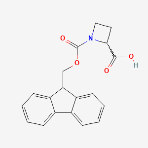 (R)-1-(((9H-Fluoren-9-yl)methoxy)carbonyl)azetidine-2-carboxylic acid