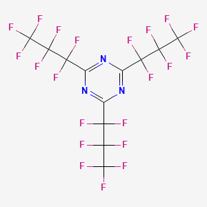 Tris(heptafluoropropyl)-1,3,5-triazine