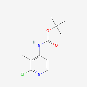 tert-Butyl (2-chloro-3-methylpyridin-4-yl)carbamate