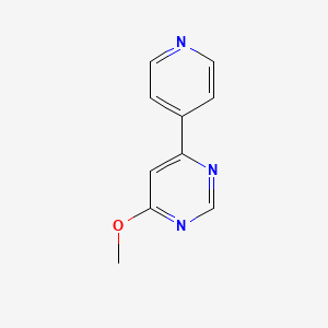 4-Methoxy-6-(pyridin-4-yl)pyrimidine