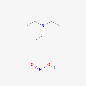 Nitrous acid--N,N-diethylethanamine (1/1) | C6H16N2O2 | CID 71330576 ...