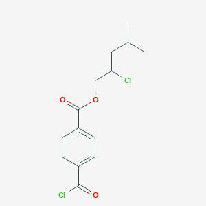 2-Chloro-4-methylpentyl 4-(chlorocarbonyl)benzoate | C14H16Cl2O3 | CID ...