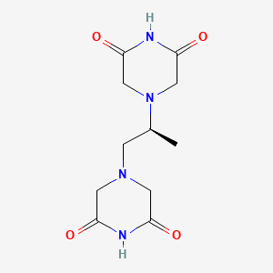 2,6-Piperazinedione, 4,4'-[(1S)-1-methyl-1,2-ethanediyl]bis-