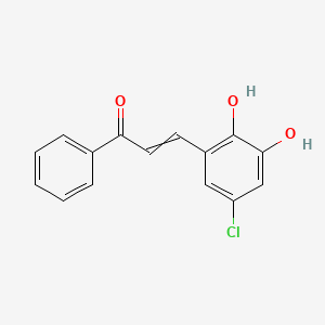 3-(5-Chloro-2,3-dihydroxyphenyl)-1-phenylprop-2-en-1-one | C15H11ClO3 ...
