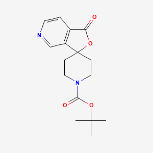 tert-Butyl 1-oxo-1H-spiro[furo[3,4-c]pyridine-3,4'-piperidine]-1'-carboxylate