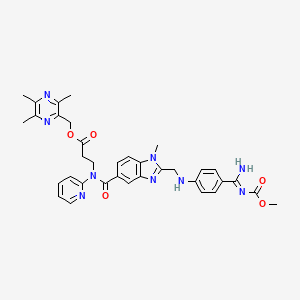 (3,5,6-trimethylpyrazin-2-yl)methyl 3-[[2-[[4-[(Z)-N ...