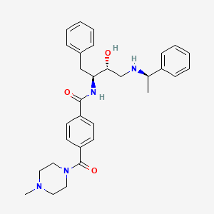 Antimalarial agent 20 | C31H38N4O3 | CID 71521073 - PubChem