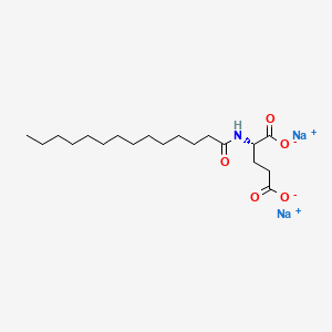 Disodium myristoyl glutamate | C19H33NNa2O5 - PubChem