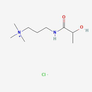 Lactamidopropyl trimonium chloride | C9H21ClN2O2 | CID 71587349 - PubChem