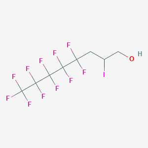 2-Iodo-1H,1H,2H,3H,3H-perfluorooctan-1-ol