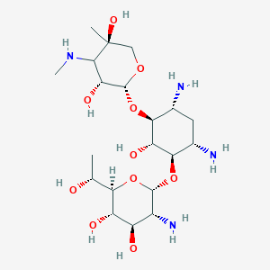O 2 Amino 2 7 Dideoxy D Glycero Alpha D Gluco Heptopyranosyl 1 4 O 3 Deoxy 4 C Methyl 3 Methylamino Beta L Arabinopyranosyl 1 6 D Streptamine Ch40n4o10 Pubchem