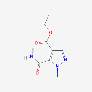 Ethyl 5-carbamoyl-1-methyl-1H-pyrazole-4-carboxylate