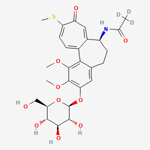 Thiocolchicoside-d3 | C27H33NO10S | CID 71752520 - PubChem