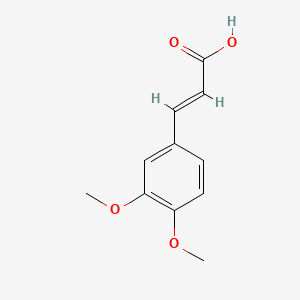 3,4-Dimethoxycinnamic acid (O-Methylferulic acid)