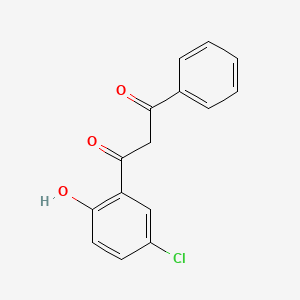 1-(5-Chloro-2-hydroxyphenyl)-3-phenylpropane-1,3-dione | C15H11ClO3 ...