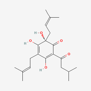 alpha-Lupulic acid | C21H30O5 | CID 72625 - PubChem