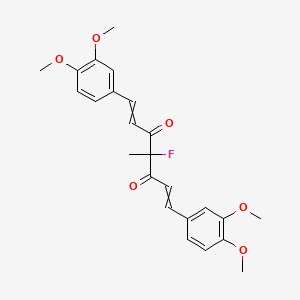 1,7-Bis(3,4-dimethoxyphenyl)-4-fluoro-4-methylhepta-1,6-diene-3,5-dione ...