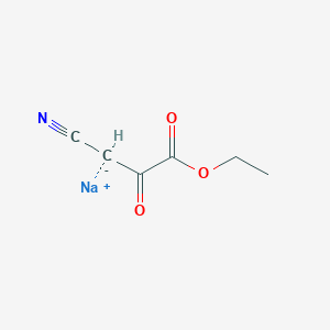 Sodium 1-cyano-3-ethoxy-2,3-dioxopropan-1-ide