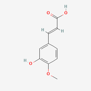 	3-Hydroxy-4-methoxycinnamic acid